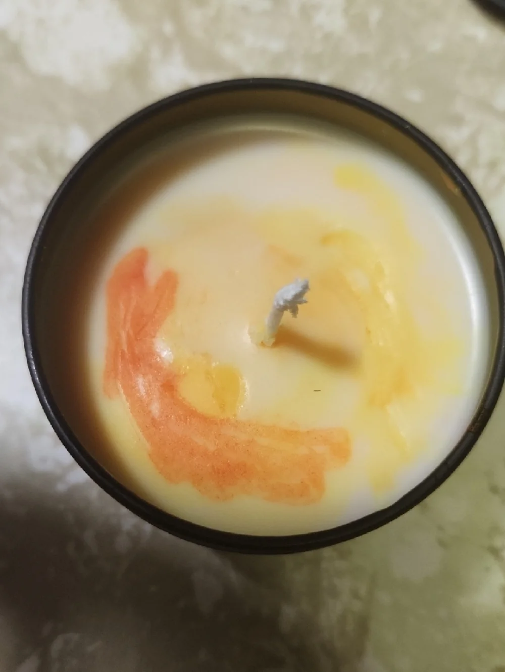 Hand-Poured Candy Corn Scented Titan Soy Wax Candle